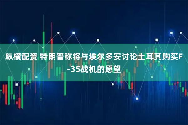 纵横配资 特朗普称将与埃尔多安讨论土耳其购买F-35战机的愿望