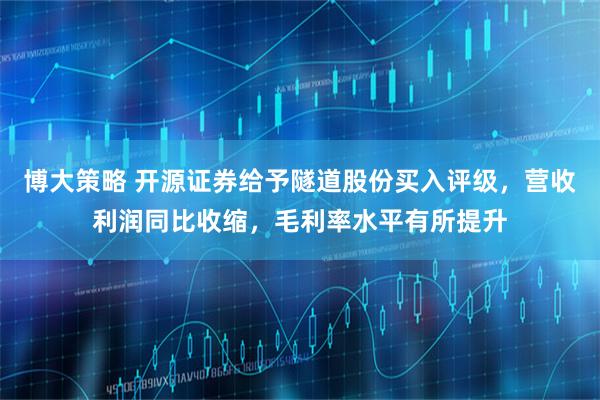 博大策略 开源证券给予隧道股份买入评级，营收利润同比收缩，毛利率水平有所提升