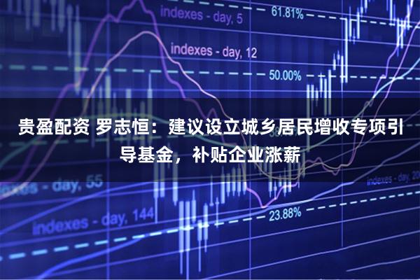 贵盈配资 罗志恒:建议设立城乡居民增收专项引导基金,补贴企业涨薪